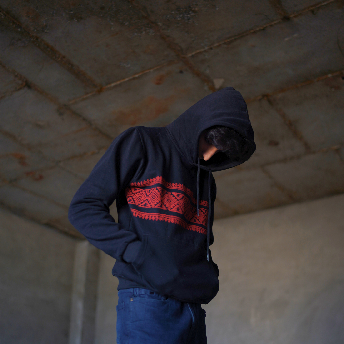 II black Pehchan hoodie III