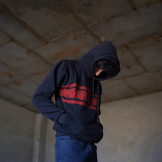 II black Pehchan hoodie III
