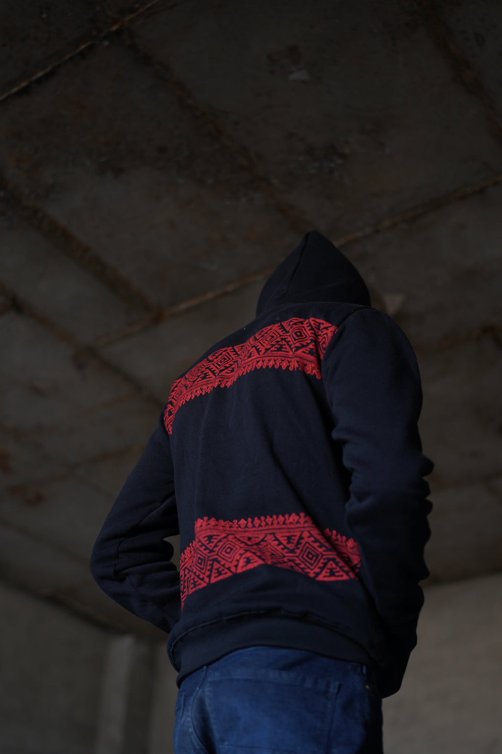 II black Pehchan hoodie III
