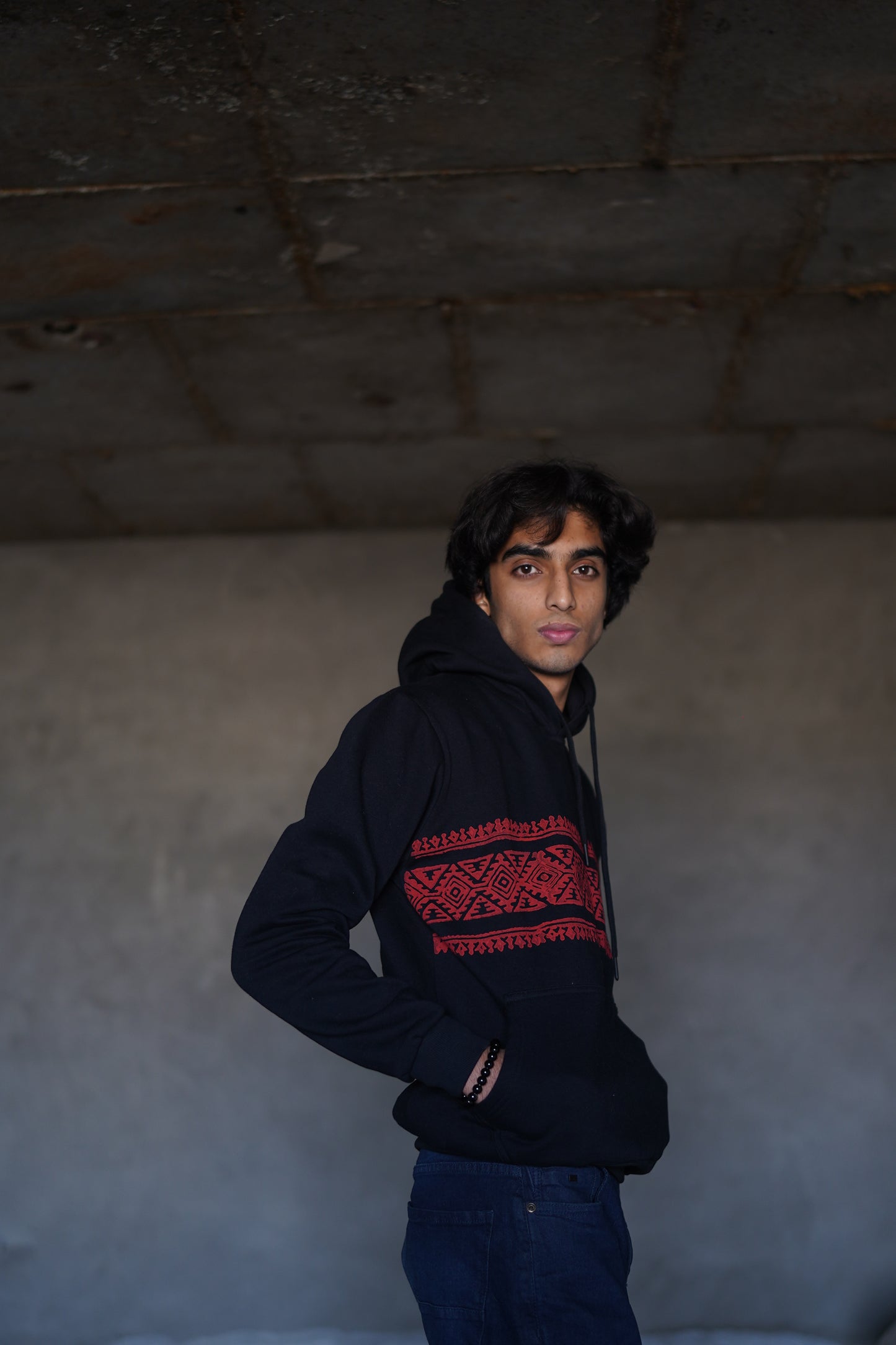 II black Pehchan hoodie III