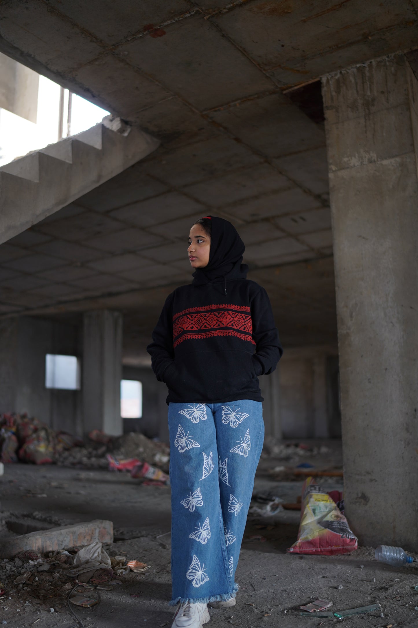 II black Pehchan hoodie III