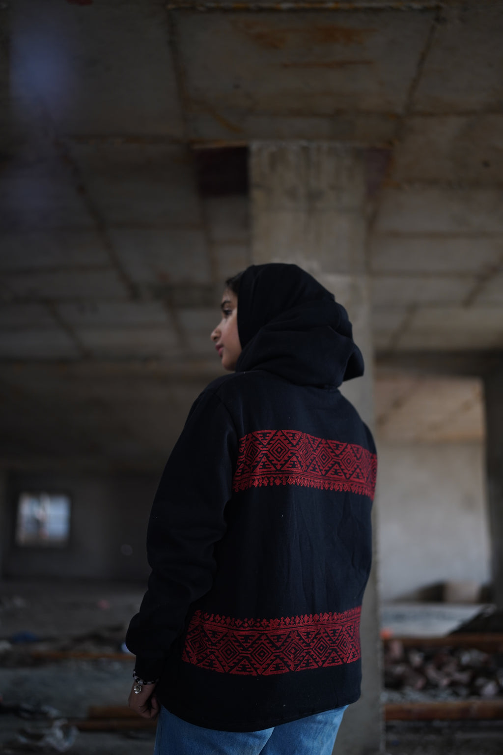 II black Pehchan hoodie III